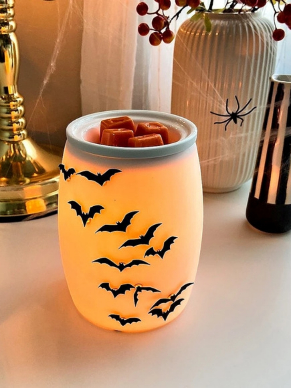 🦇 Scentsy Let's Get Batty Warmer | Bats | New in Box | Retired